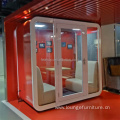 Customized Double soundproof office phone booth, privacy pod